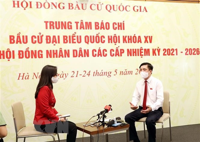Cuoc bau cu dien ra thanh cong, tuyet doi an toan, dung quy dinh hinh anh 1