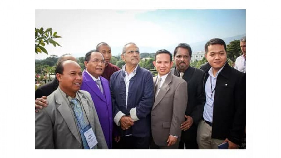 Y Hin Niê (áo tím) tham dự Hội nghị Tự do tôn giáo Đông Nam á tại Đông Timor 2016