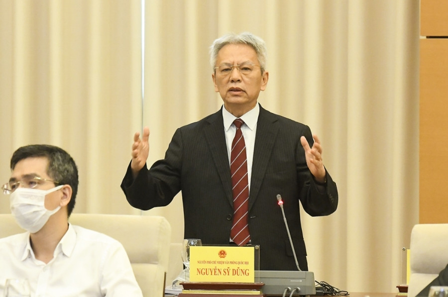 Tiến sĩ Nguyễn Sỹ Dũng, nguyên Phó Chủ nhiệm Văn phòng Quốc hội (Ảnh: quochoi.vn)