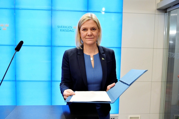 Thụy Điển lần đầu có nữ Thủ tướng - Ảnh 1.
