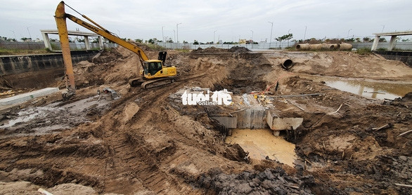 Hải Phòng: Sụt lún hầm đường bộ tại dự án khu đô thị Bắc Sông Cấm - Ảnh 5.