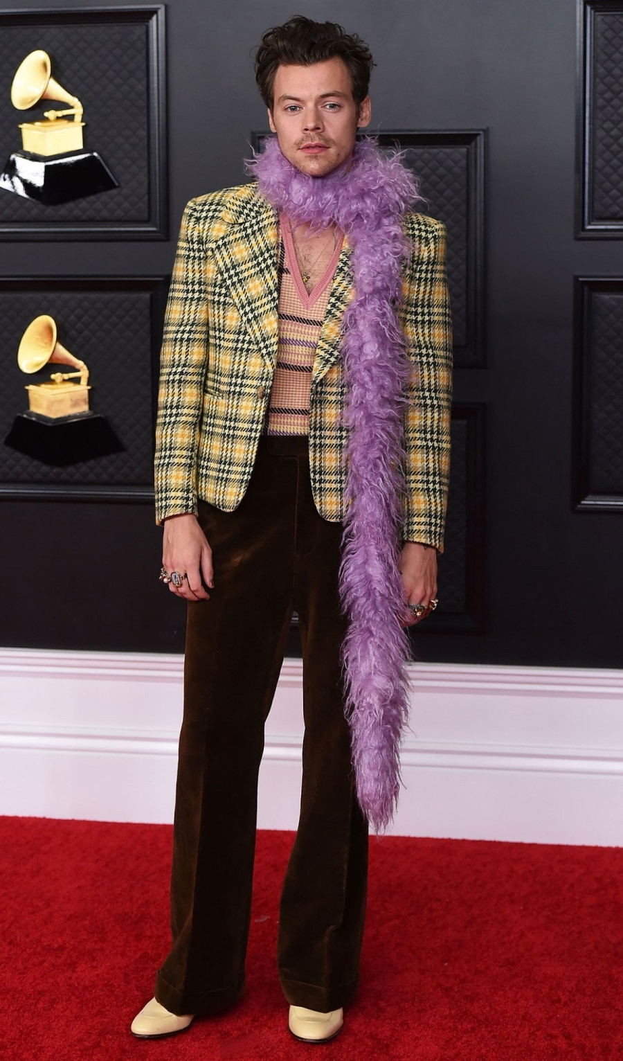 Harry Styles tại lễ trao giải Grammy.