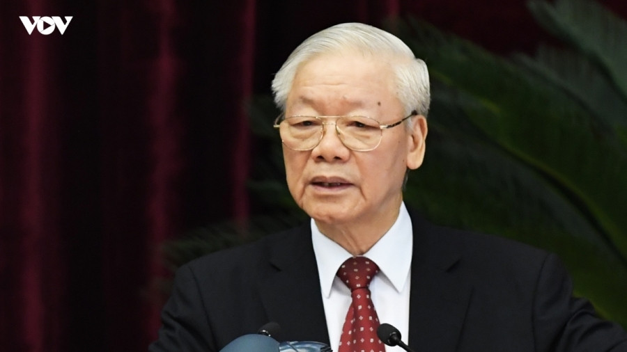 Tổng Bí thư Nguyễn Phú Trọng phát biểu bế mạc Hội nghị Trung ương 4 khóa XIII